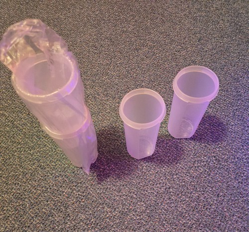 Tupperware shaker base body - shaker, base/body