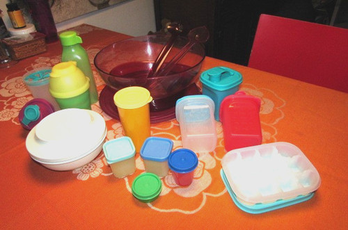 Tupperware set konvolut - ,