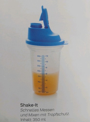 Tupperware shake 350 ml - tupperware,